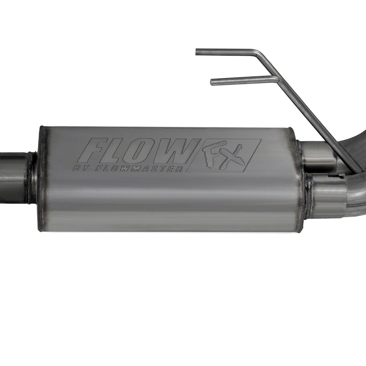 Flowmaster F250 Super Duty FlowFX Dual Exhaust System with Black Tips