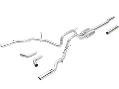 Flowmaster American Thunder Aluminized Steel Dual Exhaust System; Side/Rear Exit (04-08 5.4L F-150)