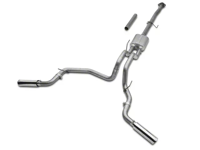 Flowmaster American Thunder Dual Exhaust System; Side/Rear Exit (15-17 3.5L V6 F-150)