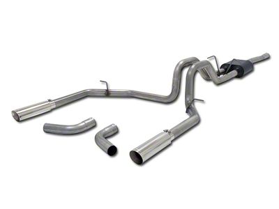 Flowmaster American Thunder Dual Exhaust System; Side/Rear Exit (98-03 5.4L F-150)