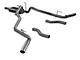 Flowmaster American Thunder Dual Exhaust System with Polished Tips; Side/Rear Exit (09-18 5.7L RAM 1500 w/ Factory Single Exhaust)