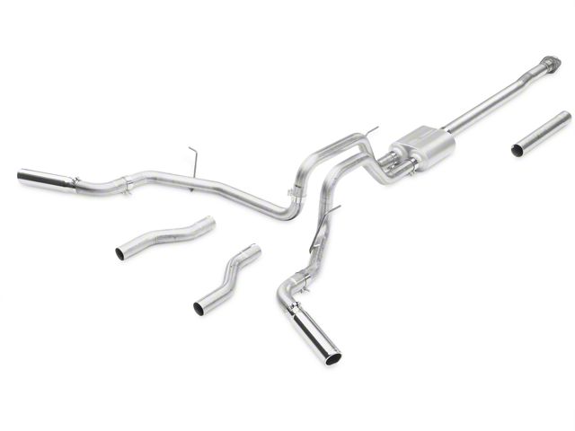 Flowmaster American Thunder Dual Exhaust System; Side/Rear Exit (09-10 5.4L F-150, Excluding Raptor)