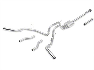Flowmaster American Thunder Dual Exhaust System; Side/Rear Exit (11-14 5.0L F-150)