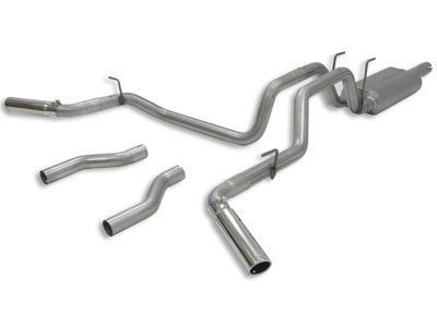 Flowmaster American Thunder Dual Exhaust System; Side/Rear Exit (04-08 5.7L RAM 1500)