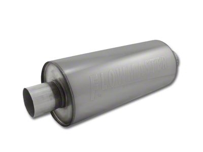Flowmaster dBX Series Center/Center Bullet Style Muffer; 2.25-Inch (Universal; Some Adaptation May Be Required)