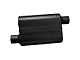 Flowmaster 40 Series Delta Flow Offset/Offset Oval Muffler; 2.50-Inch Inlet/2.50-Inch Outlet (Universal; Some Adaptation May Be Required)