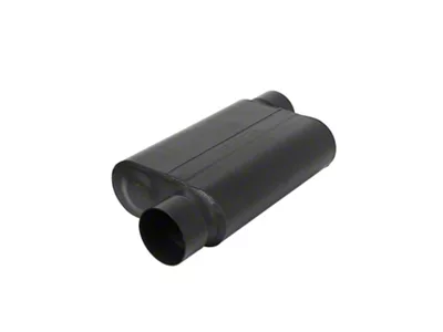 Flowmaster 40 Series Delta Force Offset/Offest Race Muffler 3.50-Inch Inlet/3.50-Inch Outlet (Universal; Some Adaptation May Be Required)