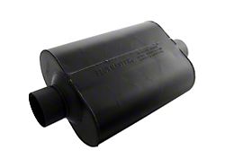 Flowmaster Super 44 Series Center/Center Oval Muffler; 3-Inch Inlet/3-Inch Outlet (Universal; Some Adaptation May Be Required)
