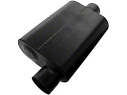Flowmaster Super 44 Series Offset/Center Oval Muffler; 3-Inch Inlet/3-Inch Outlet (Universal; Some Adaptation May Be Required)