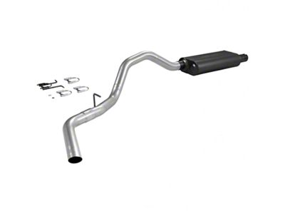 Flowmaster Force II Single Exhaust System; Side Exit (99-04 6.8L F-250 Super Duty)