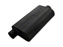 Flowmaster Super 50 Series Offset/Center Oval Muffler; 3-Inch Inlet/3-Inch Outlet (Universal; Some Adaptation May Be Required)