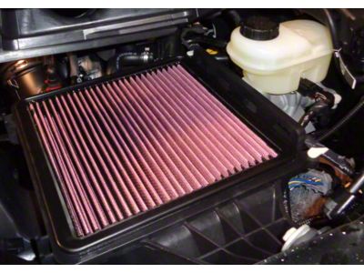Flowmaster Delta Force Drop-In Replacement Air Filter (11-16 6.2L F-350 Super Duty)