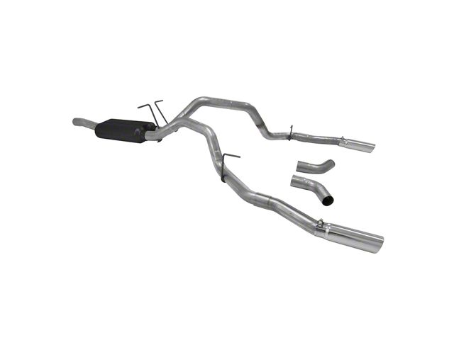 Flowmaster Force II Dual Exhaust System; Side/Rear Exit (11-13 6.2L F-350 Super Duty)