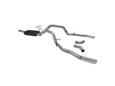 Flowmaster Force II Dual Exhaust System; Side/Rear Exit (11-13 6.2L F-350 Super Duty)