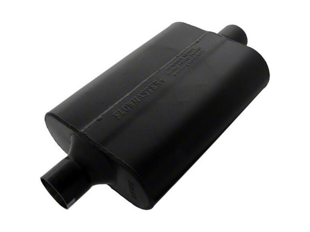 Flowmaster Super 44 Series Center/Center Muffler; 2.25-Inch Inlet and Outlet (Universal; Some Adaptation May Be Required)