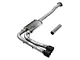 Flowmaster FlowFX Dual Exhaust System with Black Tips; Middle Side Exit (15-20 5.0L F-150)