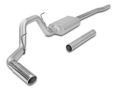 Flowmaster Force II Aluminized Steel Single Exhaust System; Side Exit (04-08 4.6L F-150)