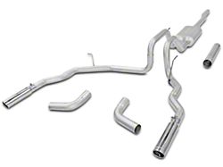 Flowmaster Force II Aluminized Steel Dual Exhaust System; Side/Rear Exit (04-08 4.6L F-150)