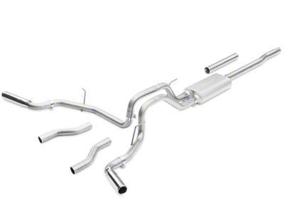 Flowmaster Force II Aluminized Steel Dual Exhaust System; Side/Rear Exit (04-08 5.4L F-150)