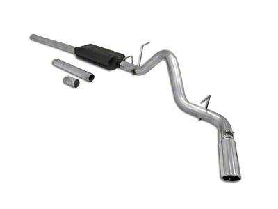 Flowmaster Force II Single Exhaust System; Side Exit (07-08 4.8L Silverado 1500)