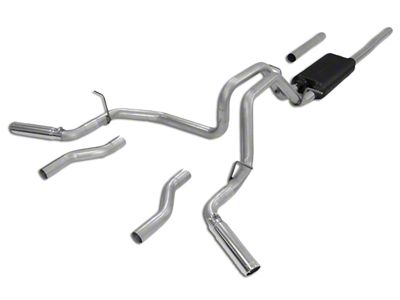 Flowmaster Force II Dual Exhaust System; Side/Rear Exit (07-13 5.3L Silverado 1500)