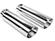 Flowmaster Force II Stainless Steel Dual Exhaust System; Side/Rear Exit (09-10 5.4L F-150, Excluding Raptor)
