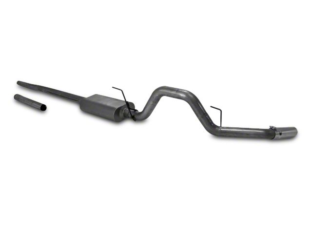 Flowmaster Force II Stainless Steel Single Exhaust System; Side Exit (04-08 4.6L F-150)