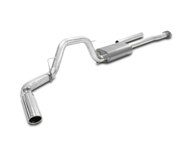 Flowmaster Force II Stainless Steel Single Exhaust System; Side Exit (09-10 4.6L F-150)