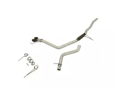 Flowmaster American Thunder Single Exhaust System with Black Tips; Side/Rear Exit (22-26 2.0L EcoBoost Maverick)