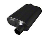 Flowmaster Original 40 Series Offset/Offset Oval Muffler; 2.25-Inch Inlet/2.25-Inch Outlet (Universal; Some Adaptation May Be Required)