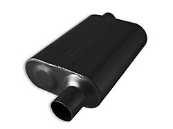 Flowmaster Original 40 Series Offset/Offset Oval Muffler; 2.25-Inch Inlet/2.25-Inch Outlet (Universal; Some Adaptation May Be Required)