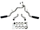 Flowmaster Outlaw Dual Exhaust System with Black Tips; Side/Rear Exit (09-10 5.4L F-150, Excluding Raptor)