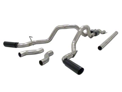 Flowmaster Outlaw Dual Exhaust System; Side/Rear Exit (06-08 5.7L RAM 1500)