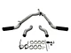 Flowmaster Outlaw Dual Exhaust System; Side/Rear Exit (09-13 5.3L Sierra 1500)