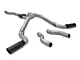 Flowmaster Outlaw Dual Exhaust System; Side/Rear Exit (09-13 5.3L Silverado 1500)