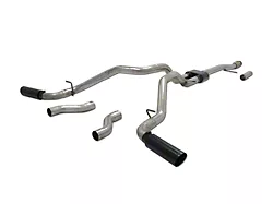 Flowmaster Outlaw Dual Exhaust System; Side/Rear Exit (14-18 5.3L Sierra 1500)