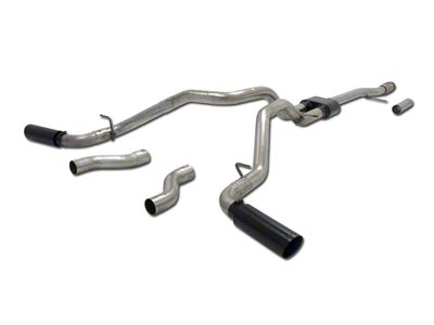 Flowmaster Outlaw Dual Exhaust System; Side/Rear Exit (14-18 5.3L Silverado 1500)