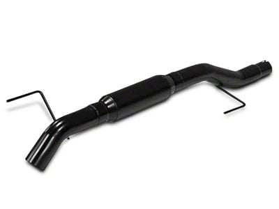 Flowmaster Outlaw Extreme Single Exhaust System with Black Tip; Turn Down (09-10 5.4L F-150, Excluding Raptor)