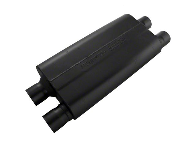 Flowmaster RAM 1500 80 Series Dual In/Dual Out Oval Muffler; 2.50-Inch ...
