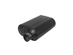 Flowmaster Super 40 Series Offest/Offset Oval Muffler; 2.50-Inch Inlet/2.50-Inch Outlet (Universal; Some Adaptation May Be Required)