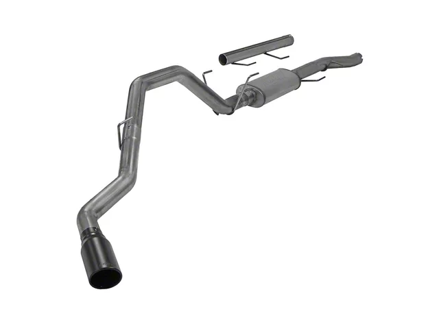 Flowmaster FlowFX Single Exhaust System with Black Tip; Side Exit (14-24 6.4L RAM 2500)