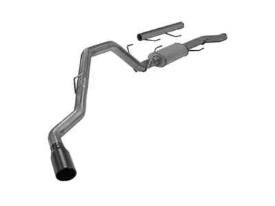 Flowmaster FlowFX Single Exhaust System with Black Tip; Side Exit (14-24 6.4L RAM 2500)