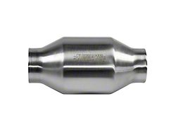 Flowmaster 200 Series Catalytic Converter; 2.50-inch Inlet/2.50-Inch Outlet; 49-State Legal (Universal; Some Adaptation May Be Required)