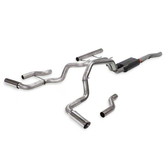 Flowmaster RAM 3500 American Thunder Dual Exhaust System with Polished