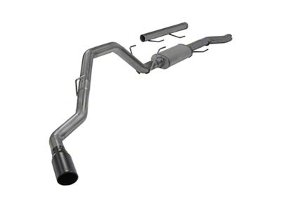 Flowmaster FlowFX Single Exhaust System with Black Tip; Side Exit (14-24 6.4L RAM 3500)