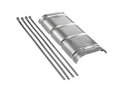 Flowmaster Heat Shield Kit for 70 Series Big Block II Mufflers (Universal; Some Adaptation May Be Required)