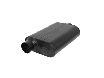 Flowmaster 30 Series Delta Force Offset/Center Race Muffler; 3.50-Inch Inlet/3.50-Inch Outlet (Universal; Some Adaptation May Be Required)