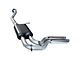 Flowmaster American Thunder Dual Exhaust System with Polished Tips; Middle Side Exit (99-06 4.8L Sierra 1500)