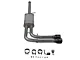 Flowmaster FlowFX Dual Exhaust System with Black Tips; Middle Side Exit (09-13 5.3L Sierra 1500)