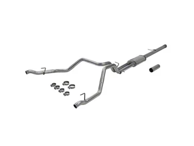 Flowmaster FlowFX Dual Exhaust System; Rear Exit (19-24 6.2L Sierra 1500)